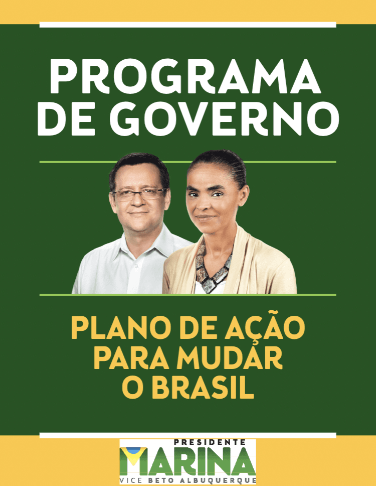 Programa de Governo Marina Silva e Beto Albuquerque (2014)