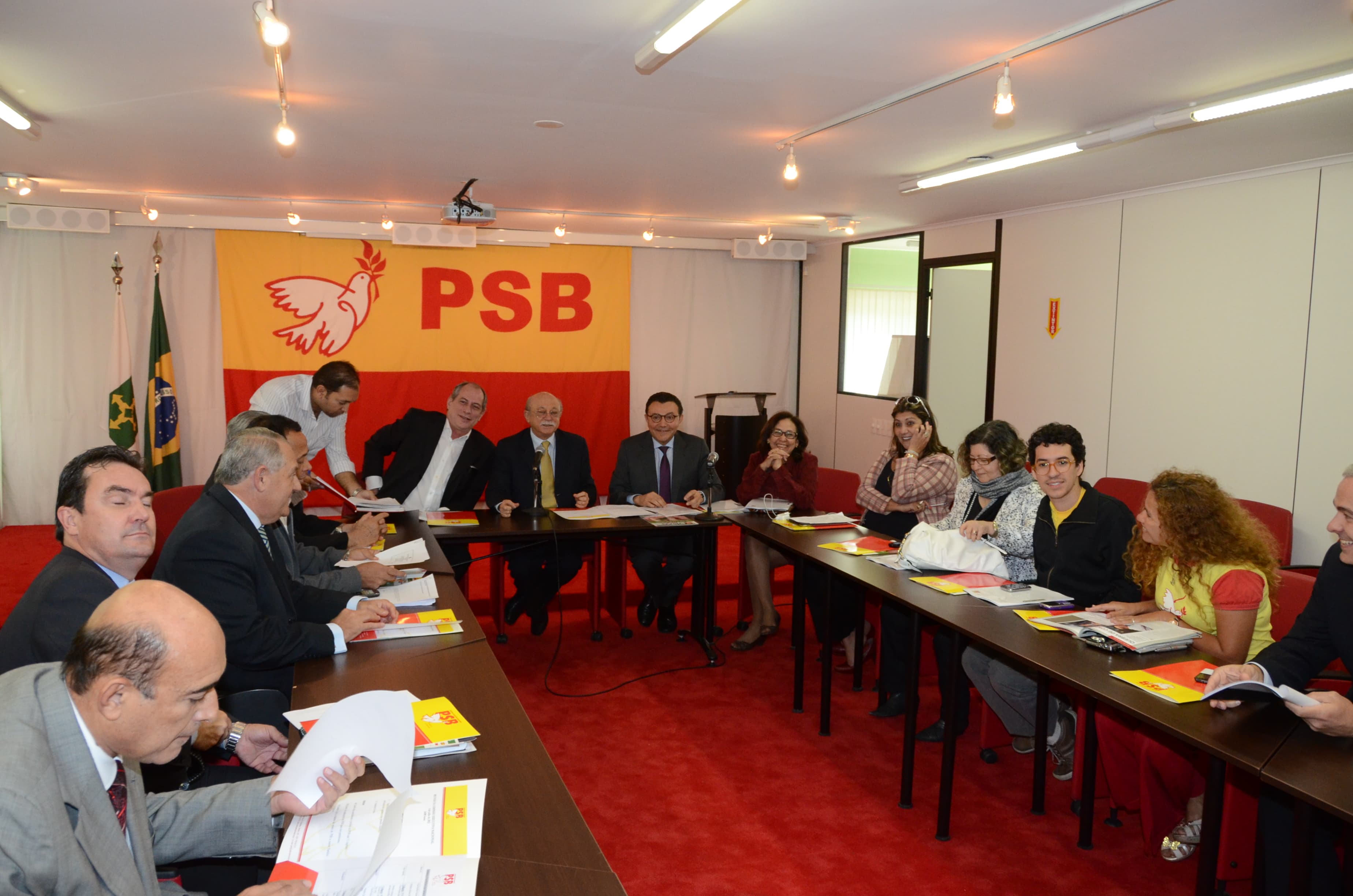 Reunião com a bancada de deputados federais do PSB (2012)