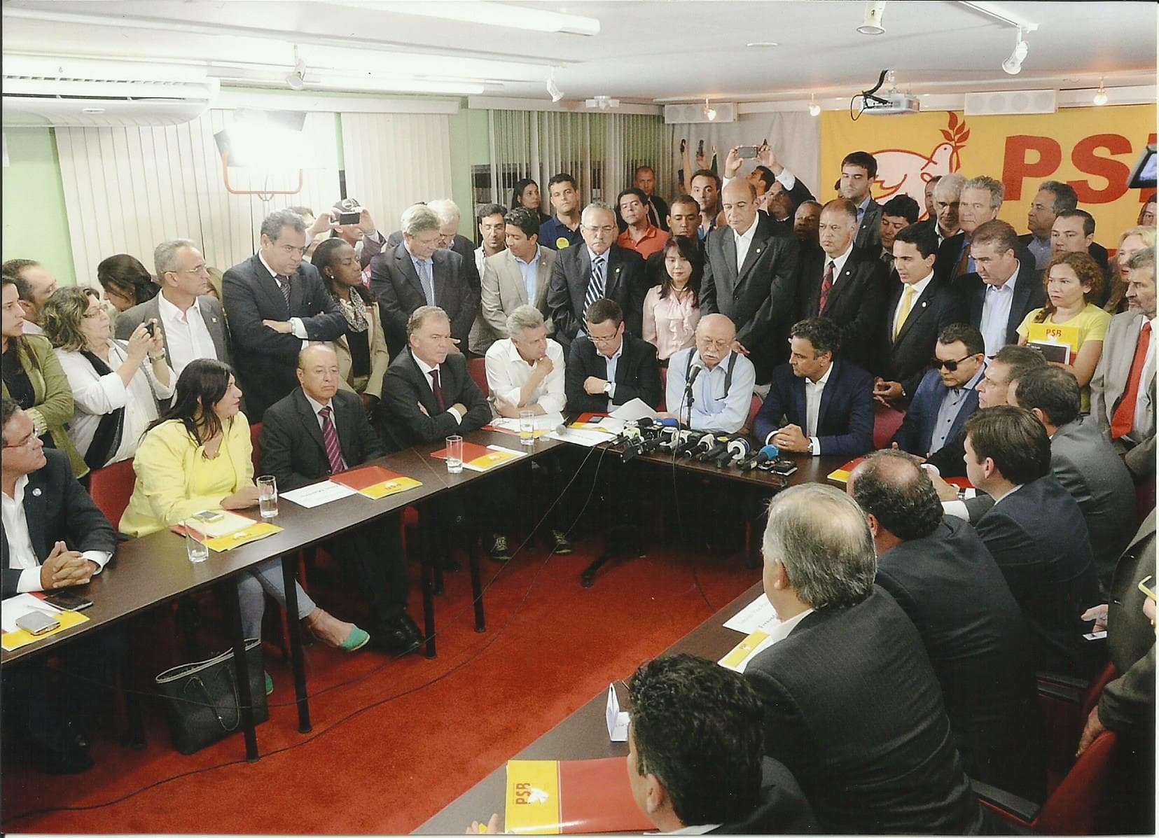 Reunião da CEN com partidos da coligação Unidos pelo Brasil (2014)