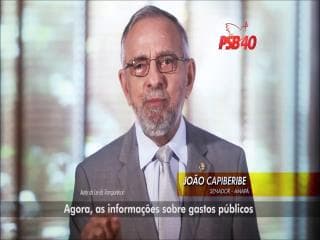 Inserções Nacionais – Transparência (João Capiberibe – Senador) (2015)
