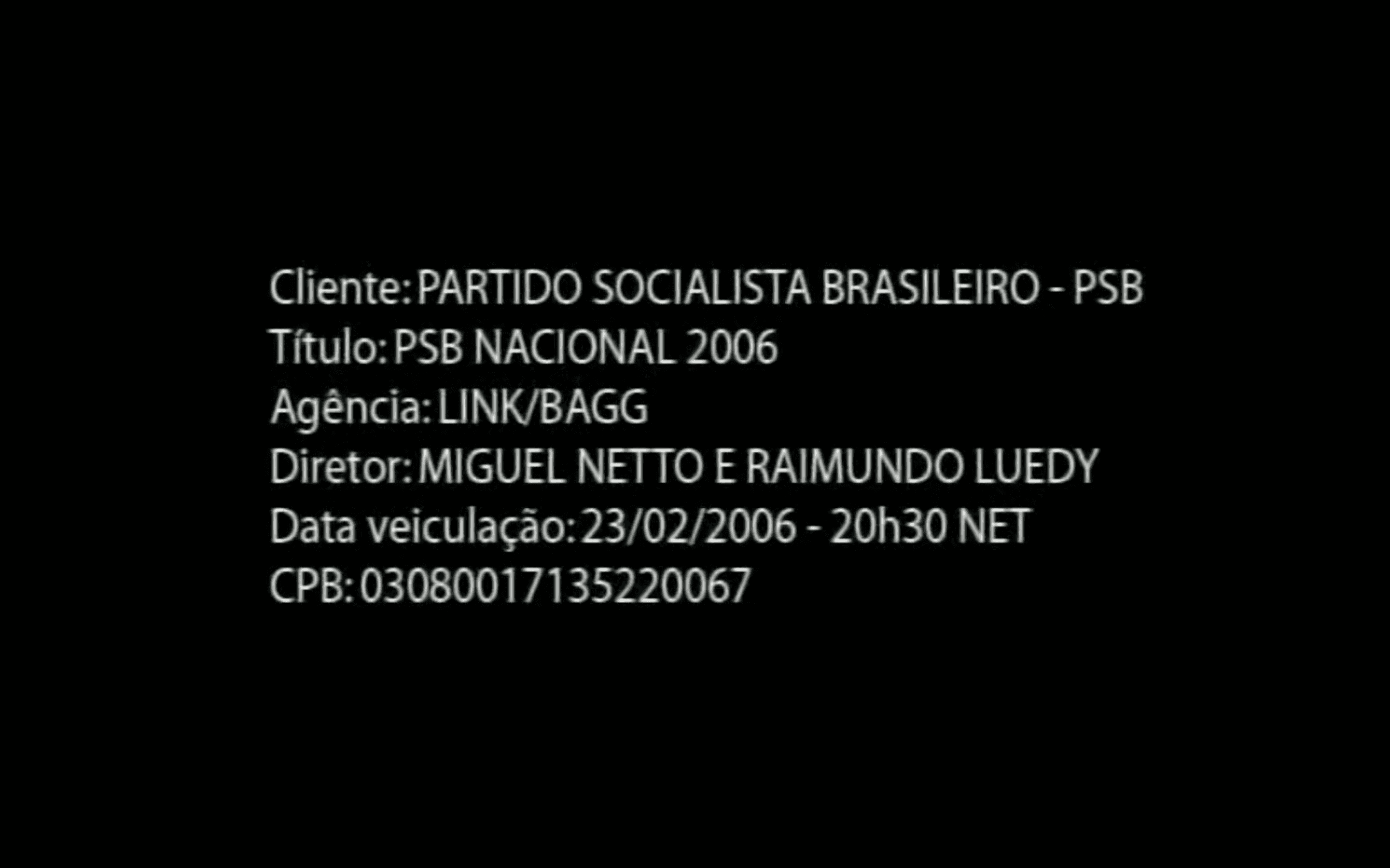 Programa Partidário 2006