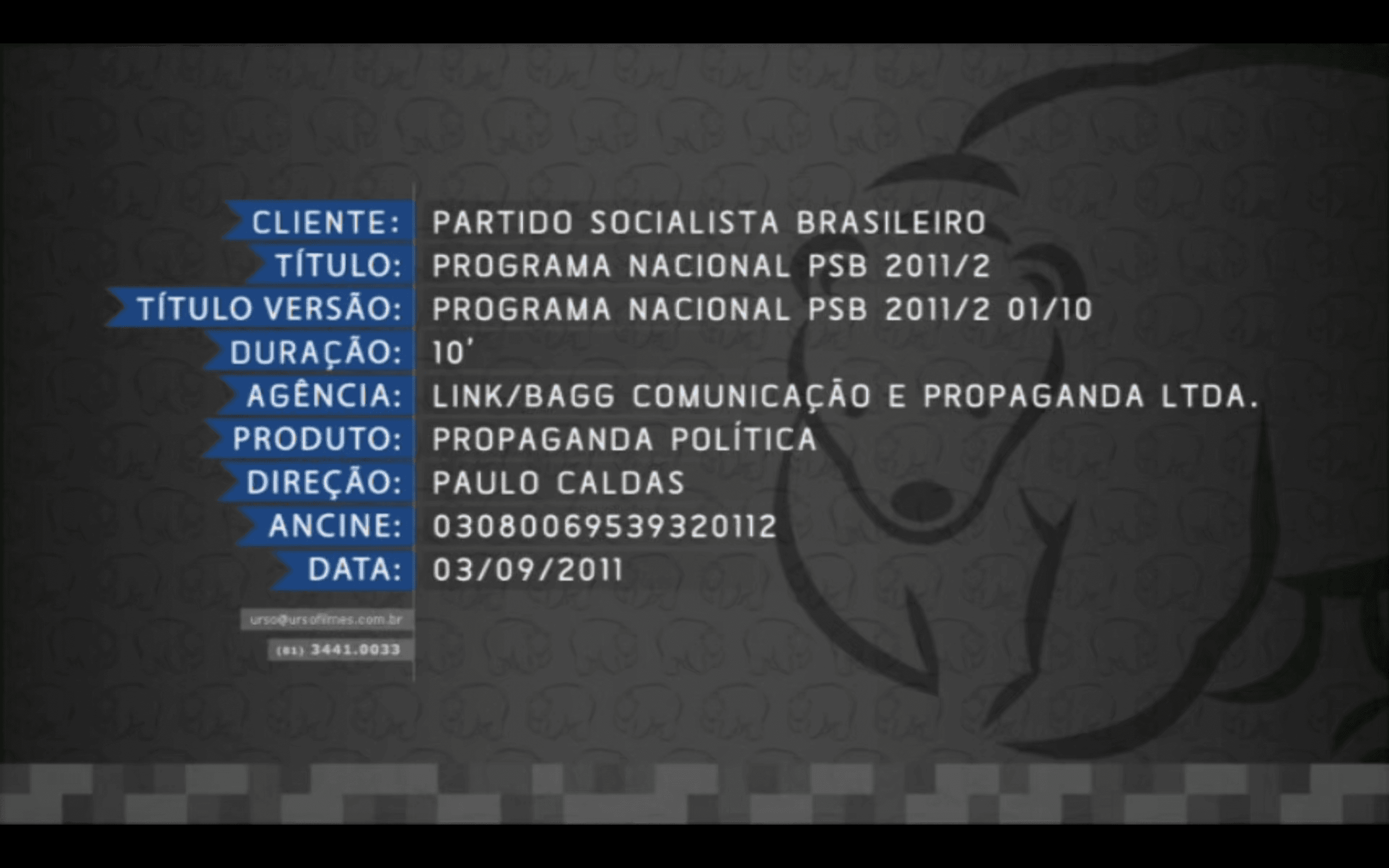 Programa Partidário 2011 - Vídeo 2
