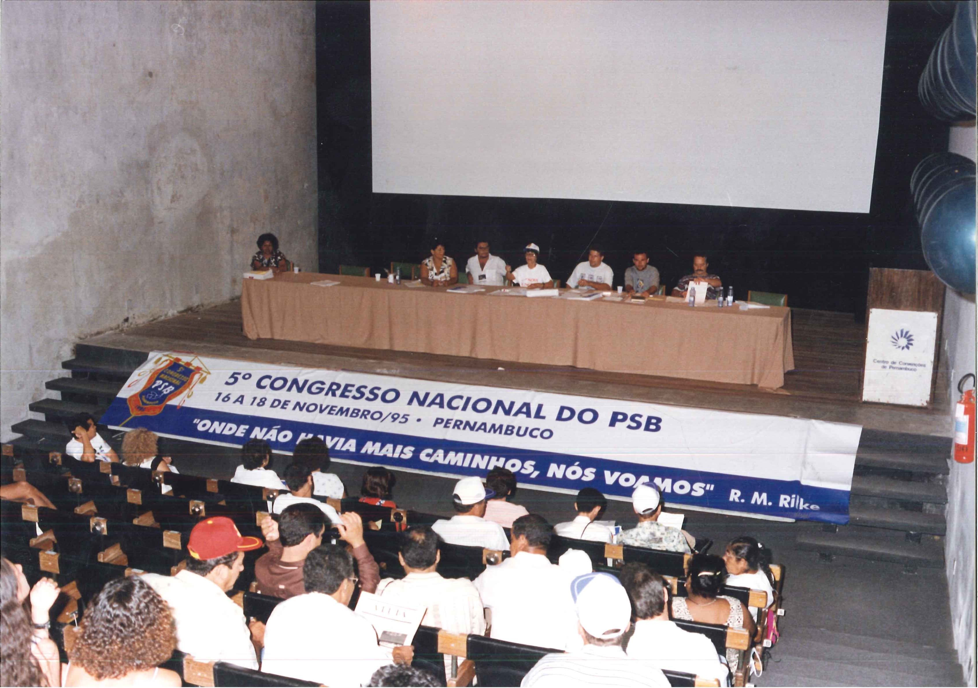 Grupo temático do V Congresso Nacional do PSB - O PSB e os Movimentos Sociais.