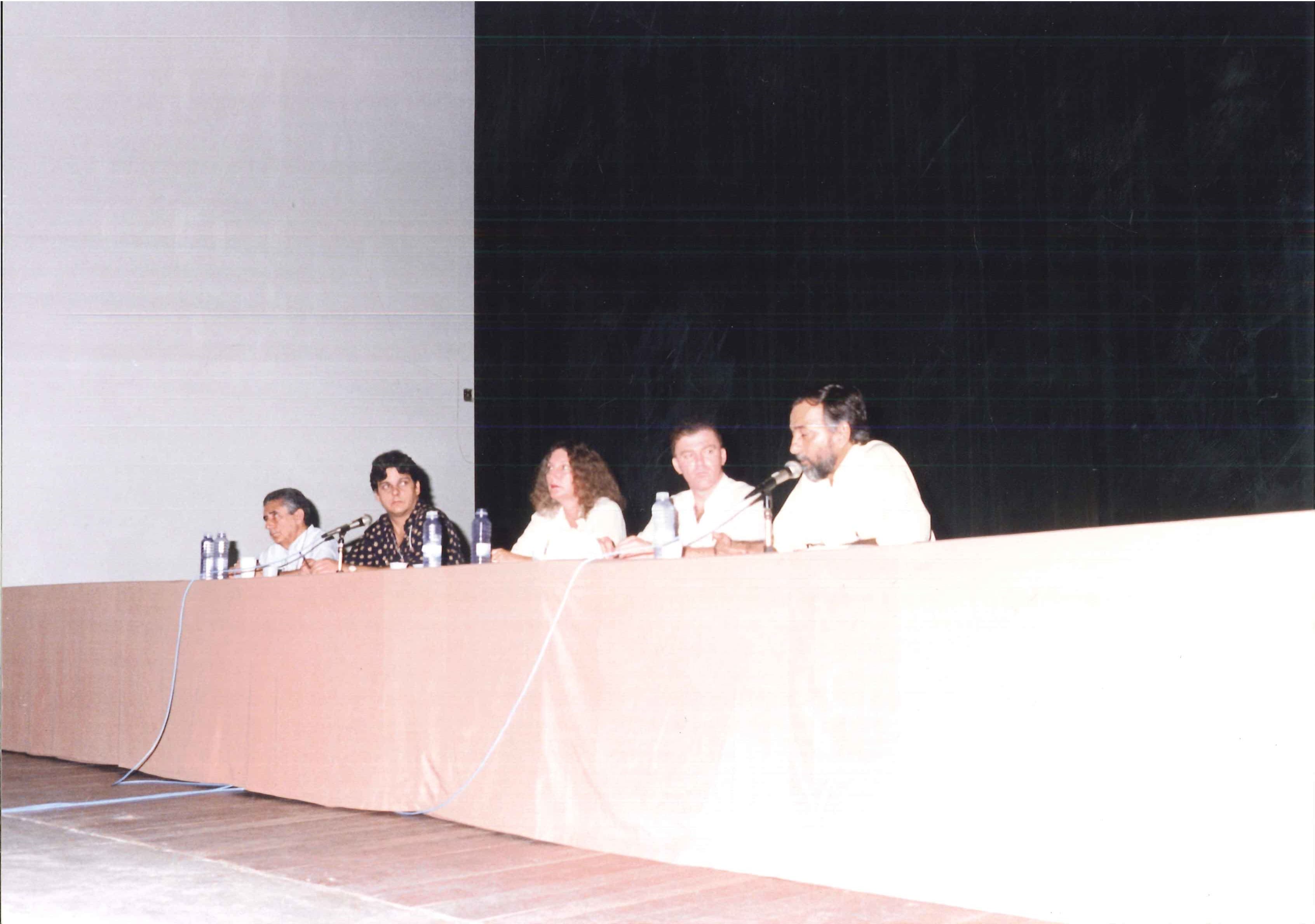 Mesa do grupo temático que discutiu a Avalição do PSB nos Governos Municipais no V Congresso Nacional do PSB 