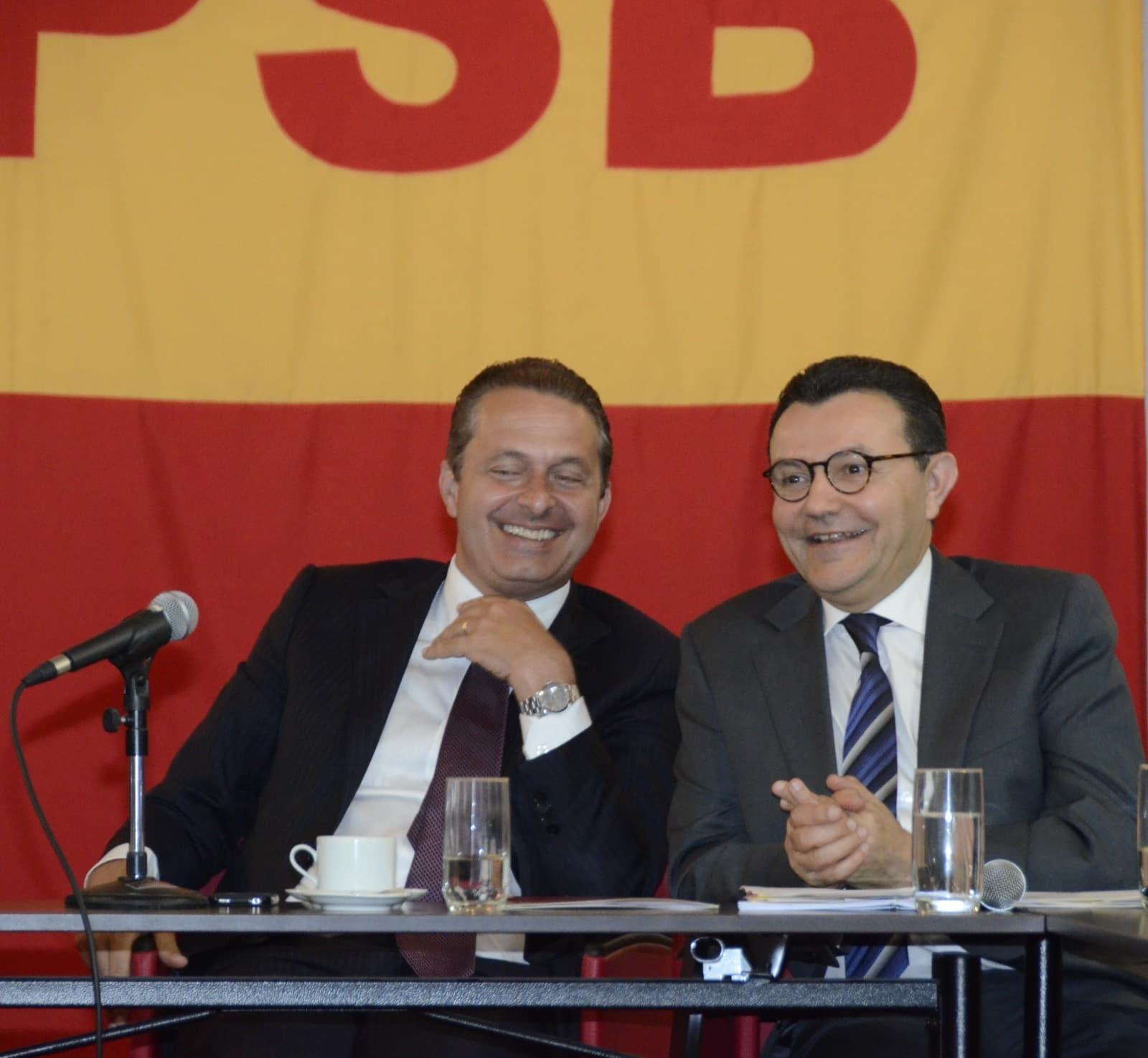 Carlos Siqueira e Eduardo Campos