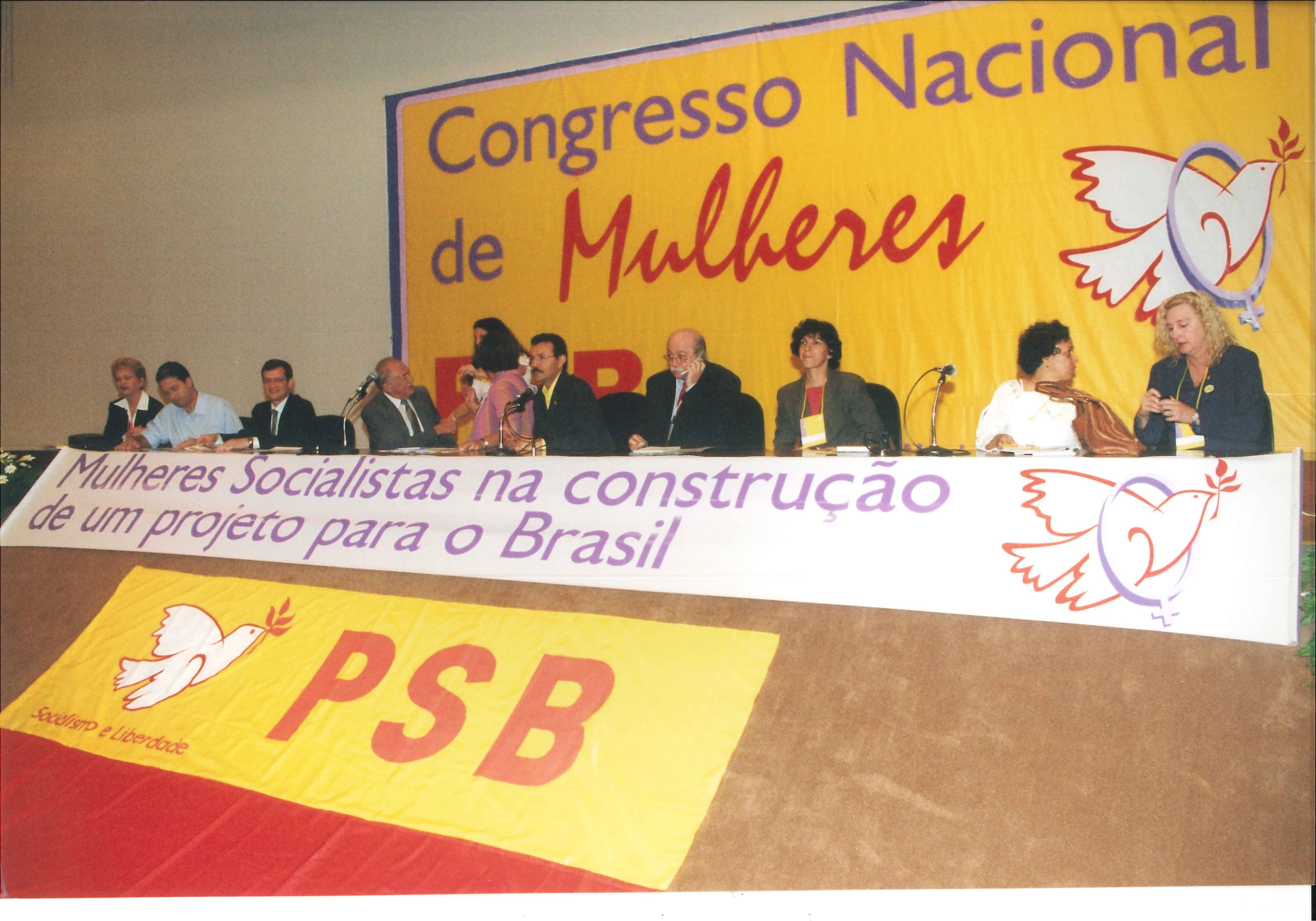 VIII Congresso Nacional do PSB - Mesa da abertura do Congresso Nacional de Mulheres