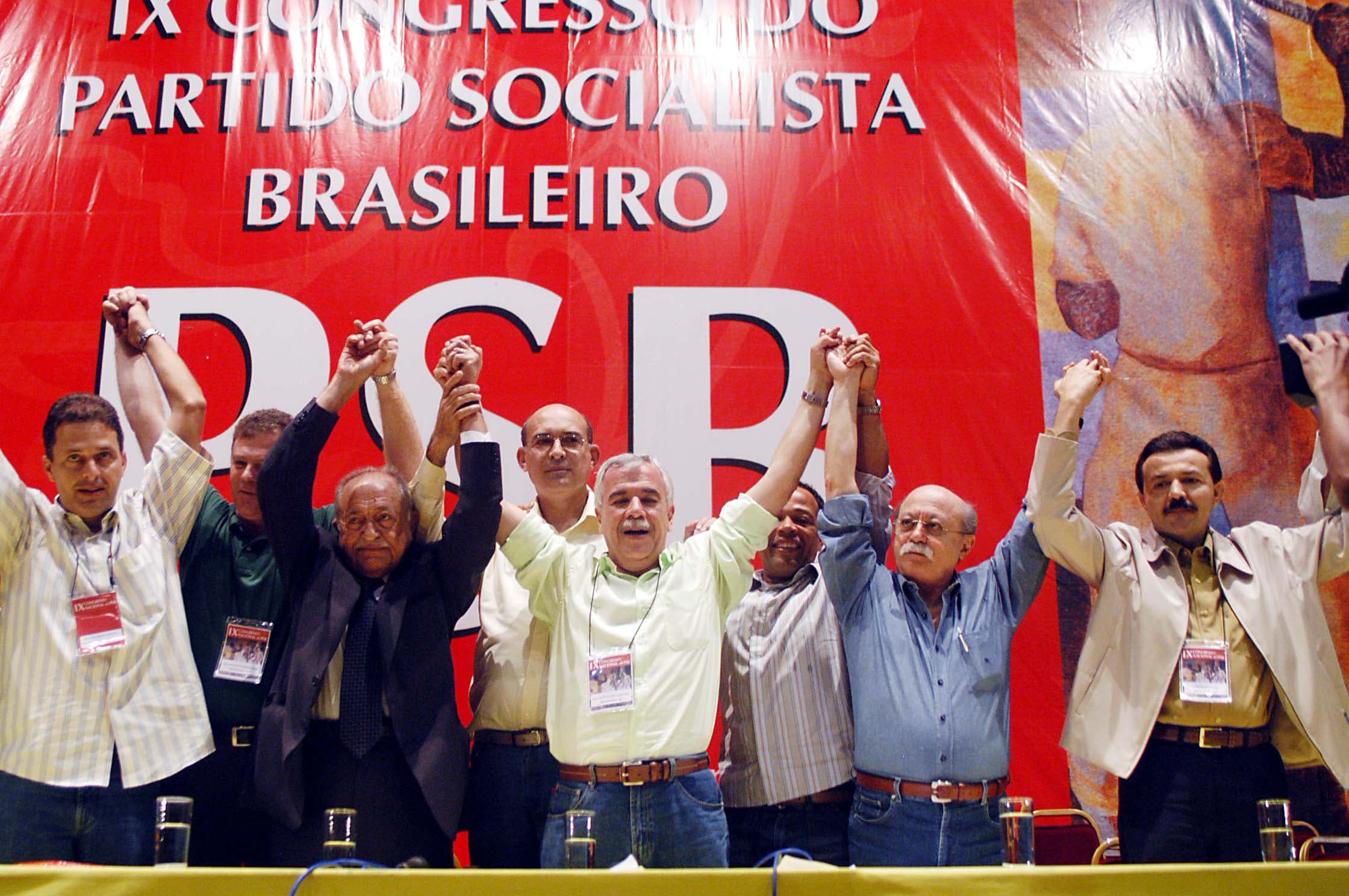 IX Congresso Nacional do PSB - Mesa de encerramento do IX Congresso