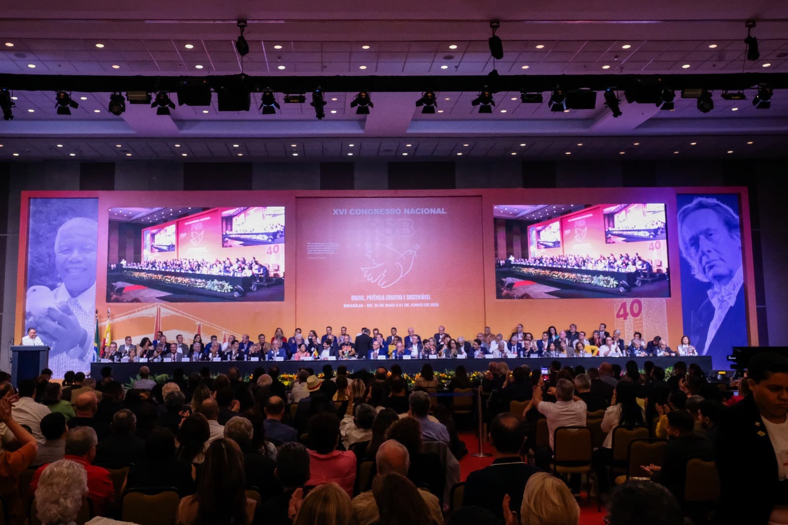 Abertura do XVI Congresso Nacional do PSB