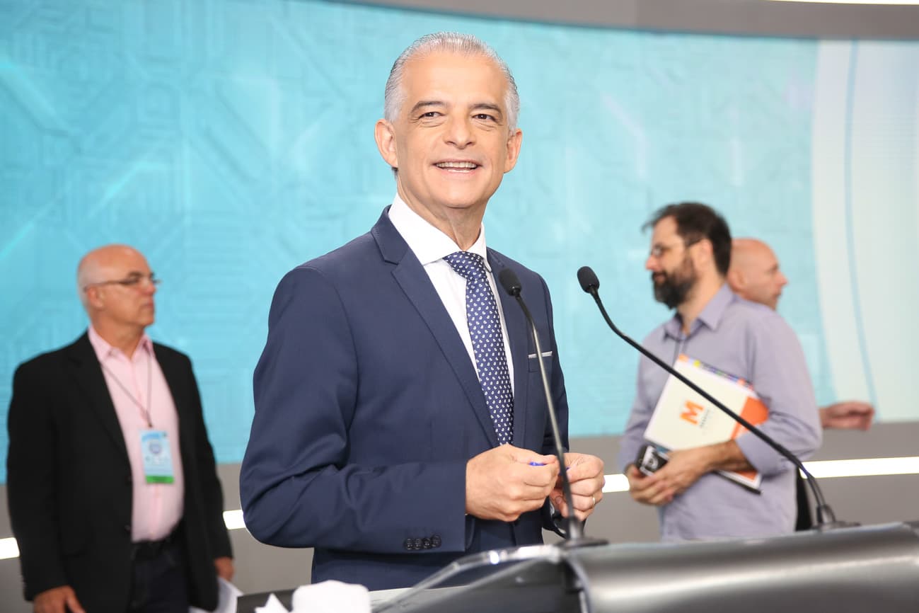 Márcio França em Debate TV Record