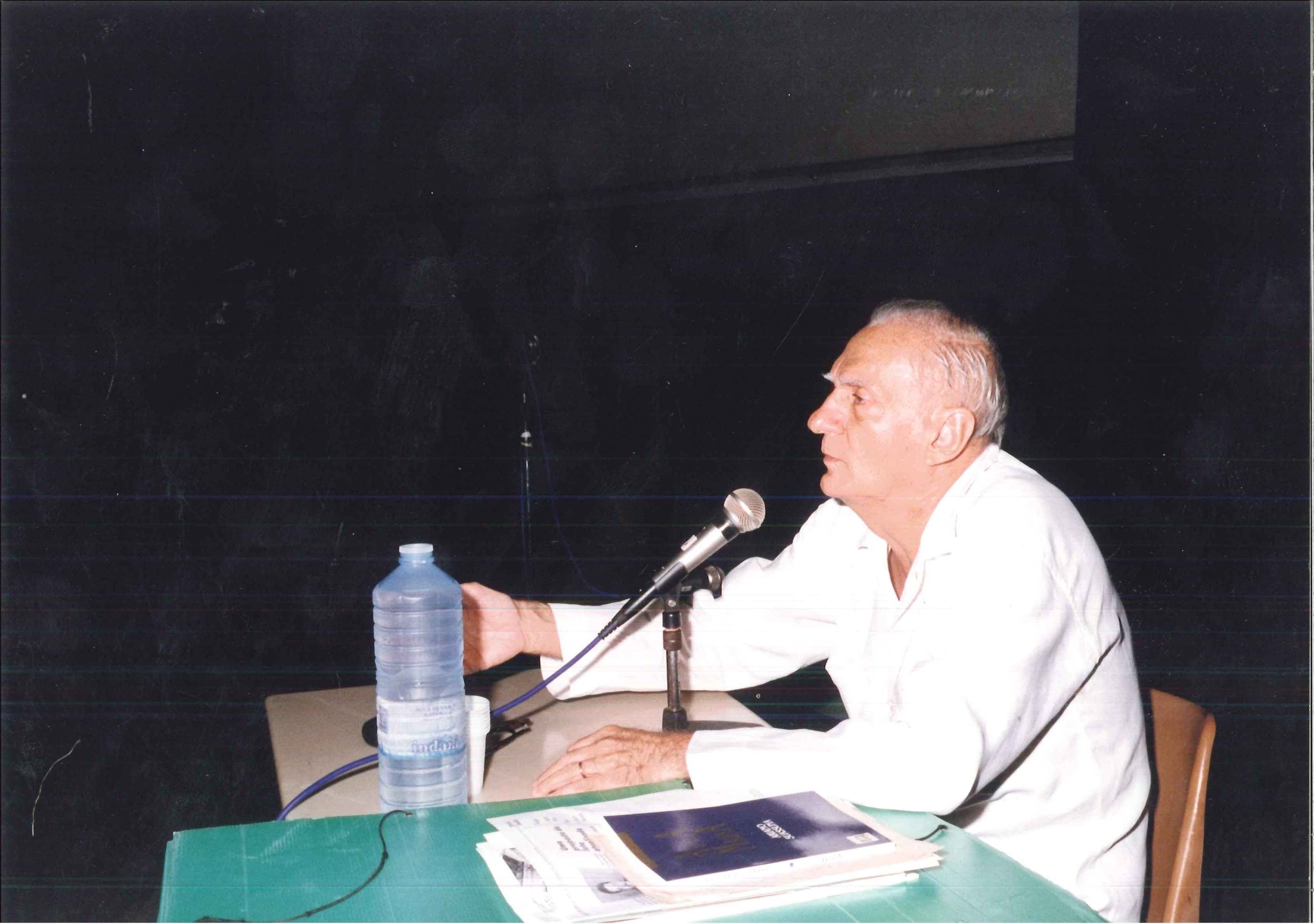 Ariano Suassuna discursando em V Congresso Nacional do PSB