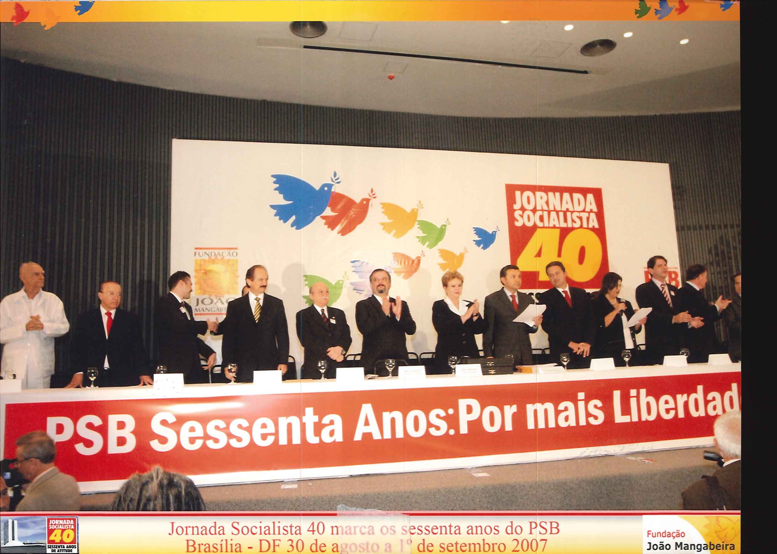 Comemoração de 60 Anos do PSB