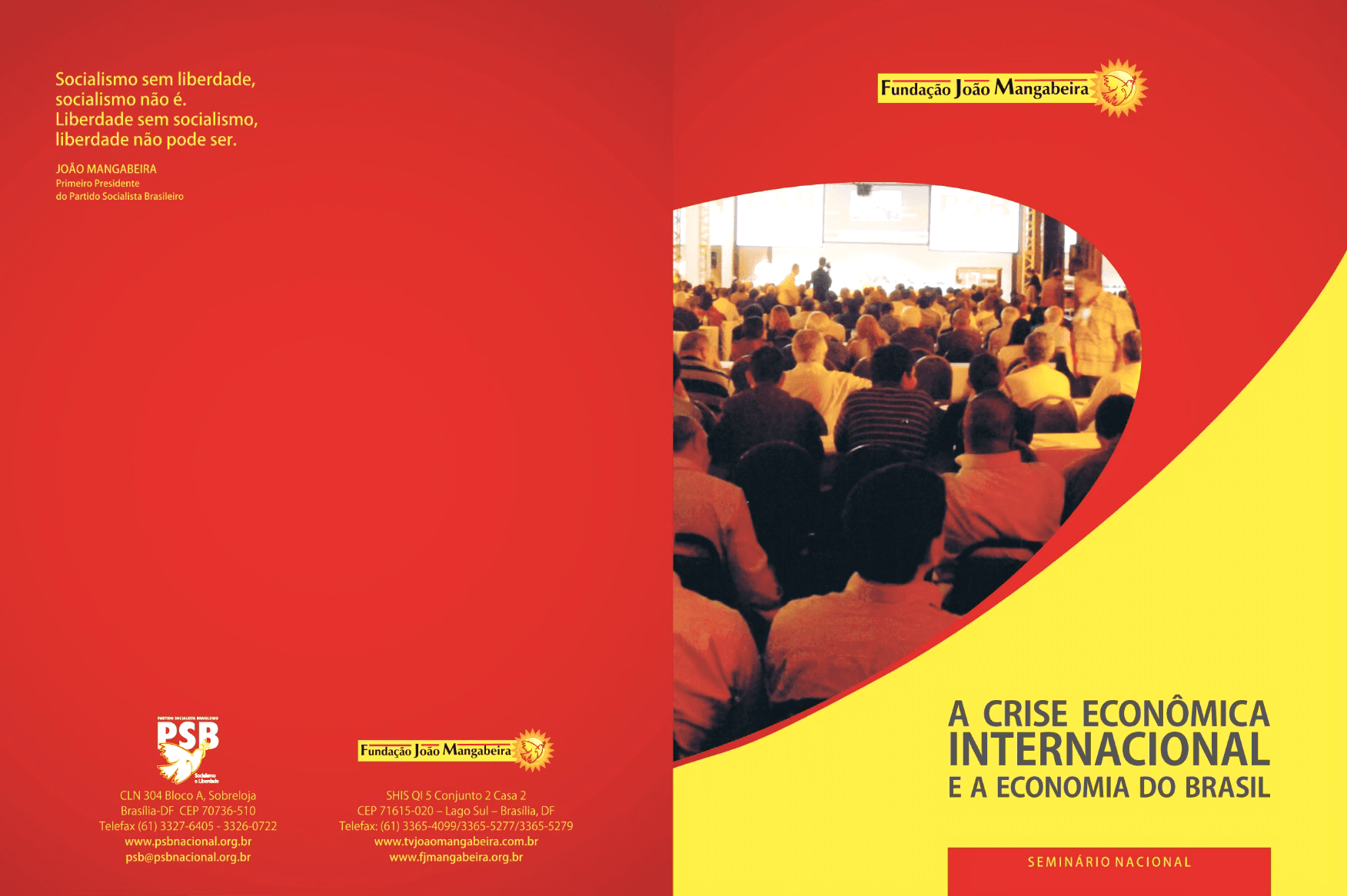 Seminário - Crise Econômica Mundial e a Economia Brasileira - Documento