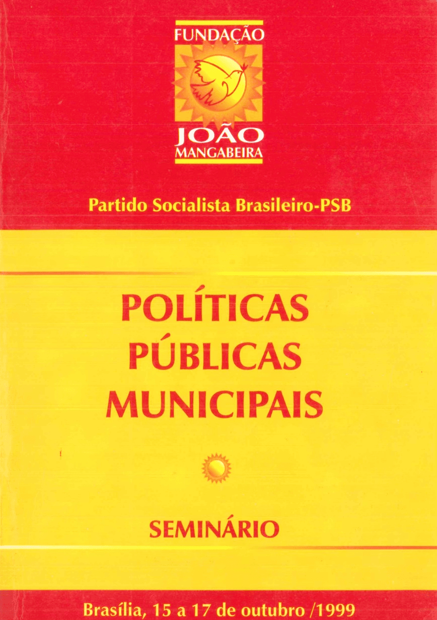 Seminário - Políticas Públicas Municipais - Documento