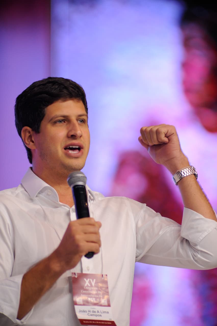 Prefeito João Campos no XV Congresso Constituinte da Autorreforma do PSB