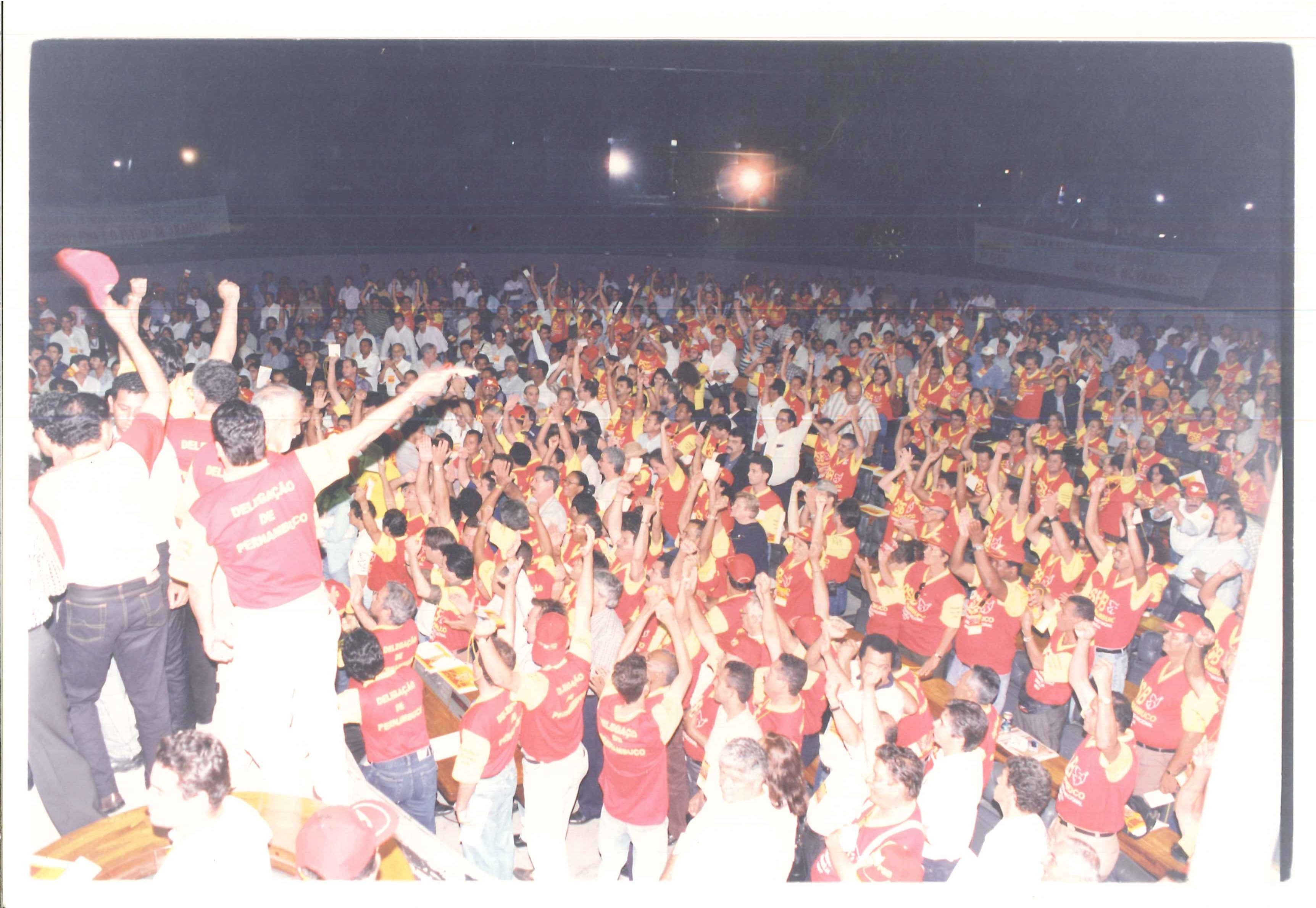 Militantes durante o VI Congresso Nacional do PSB
