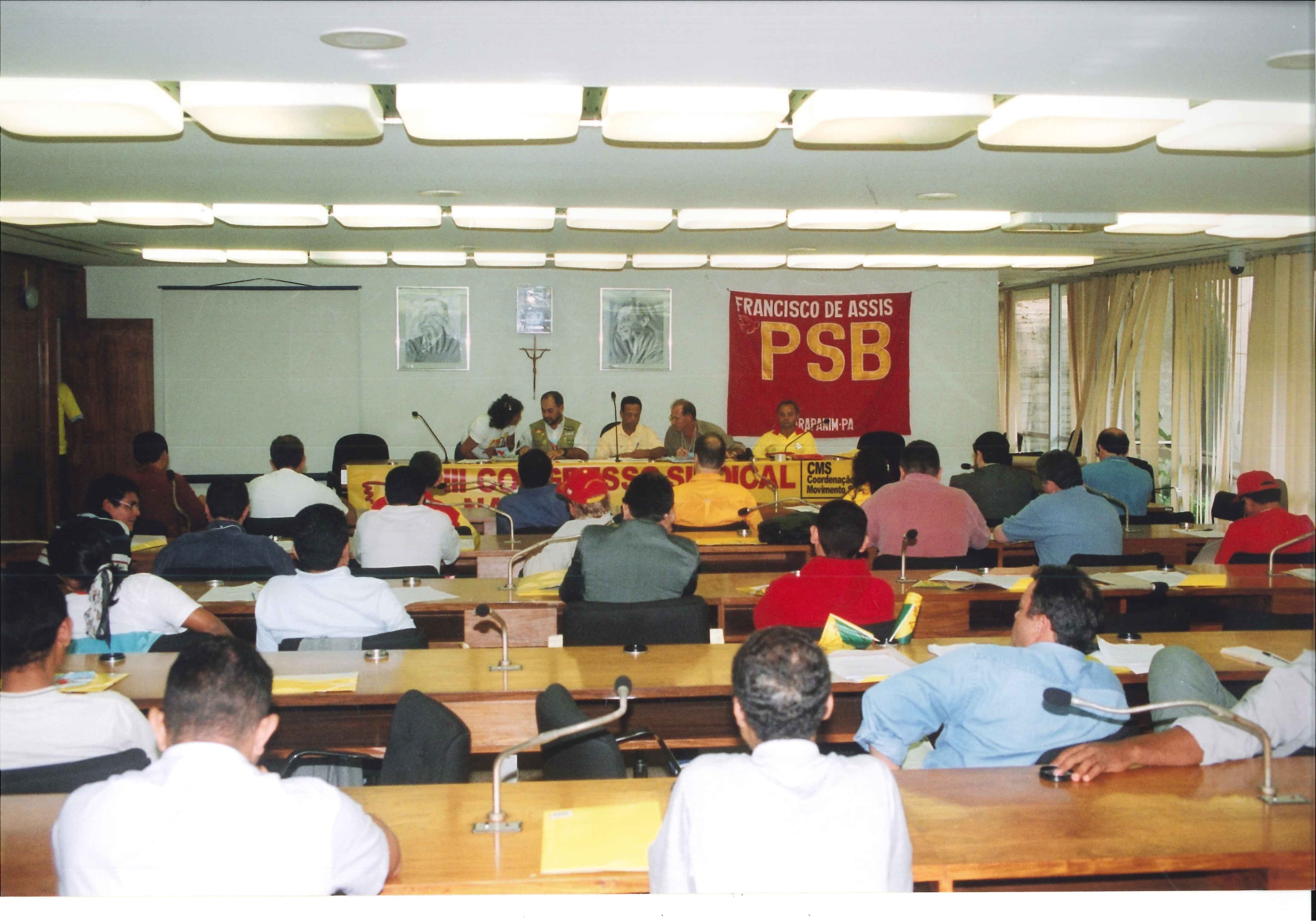 VIII Congresso Nacional do PSB - Mesa e plenário do Congresso Sindicalista do PSB