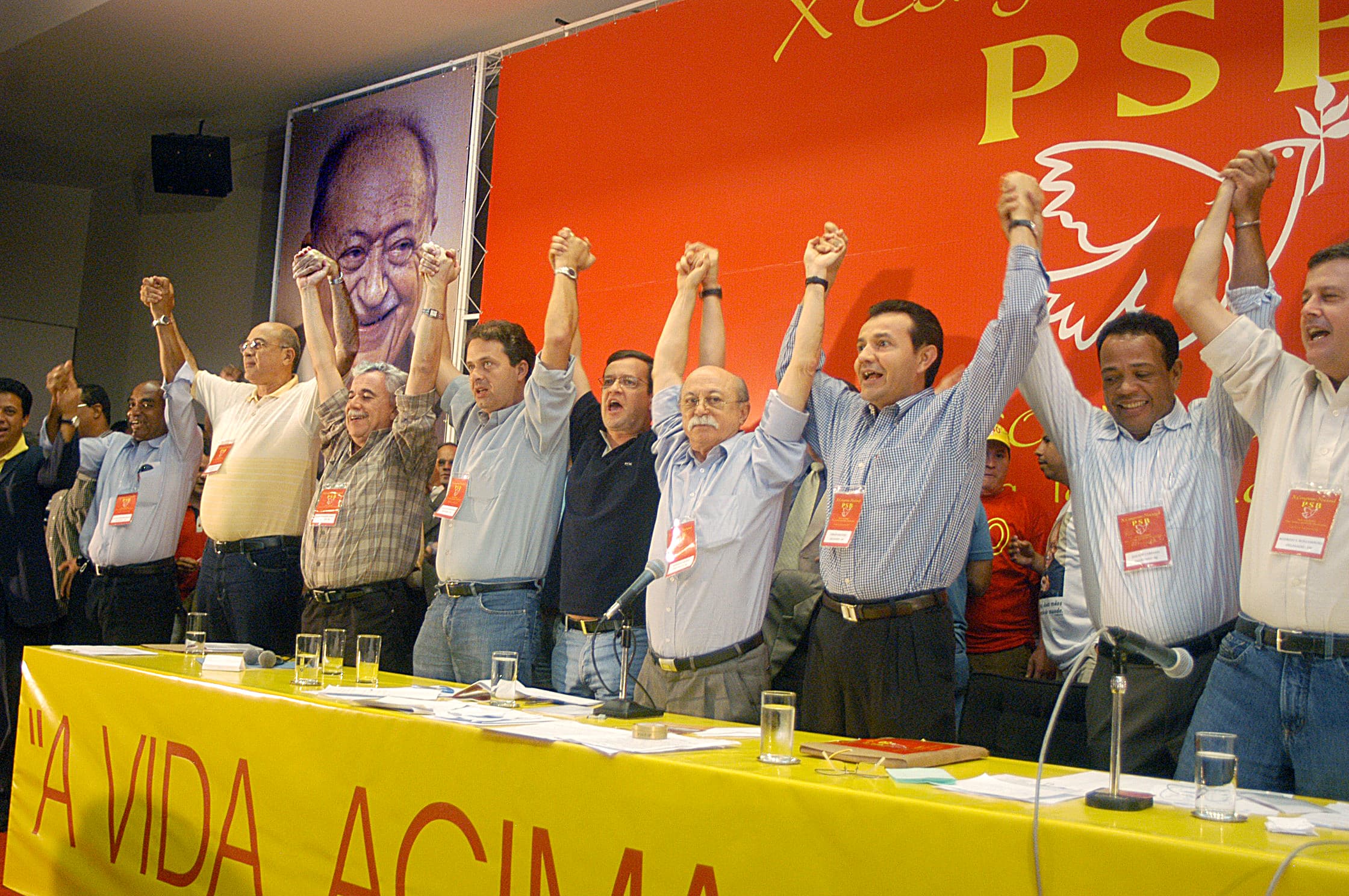 X Congresso Nacional do PSB - Mesa de encerramento