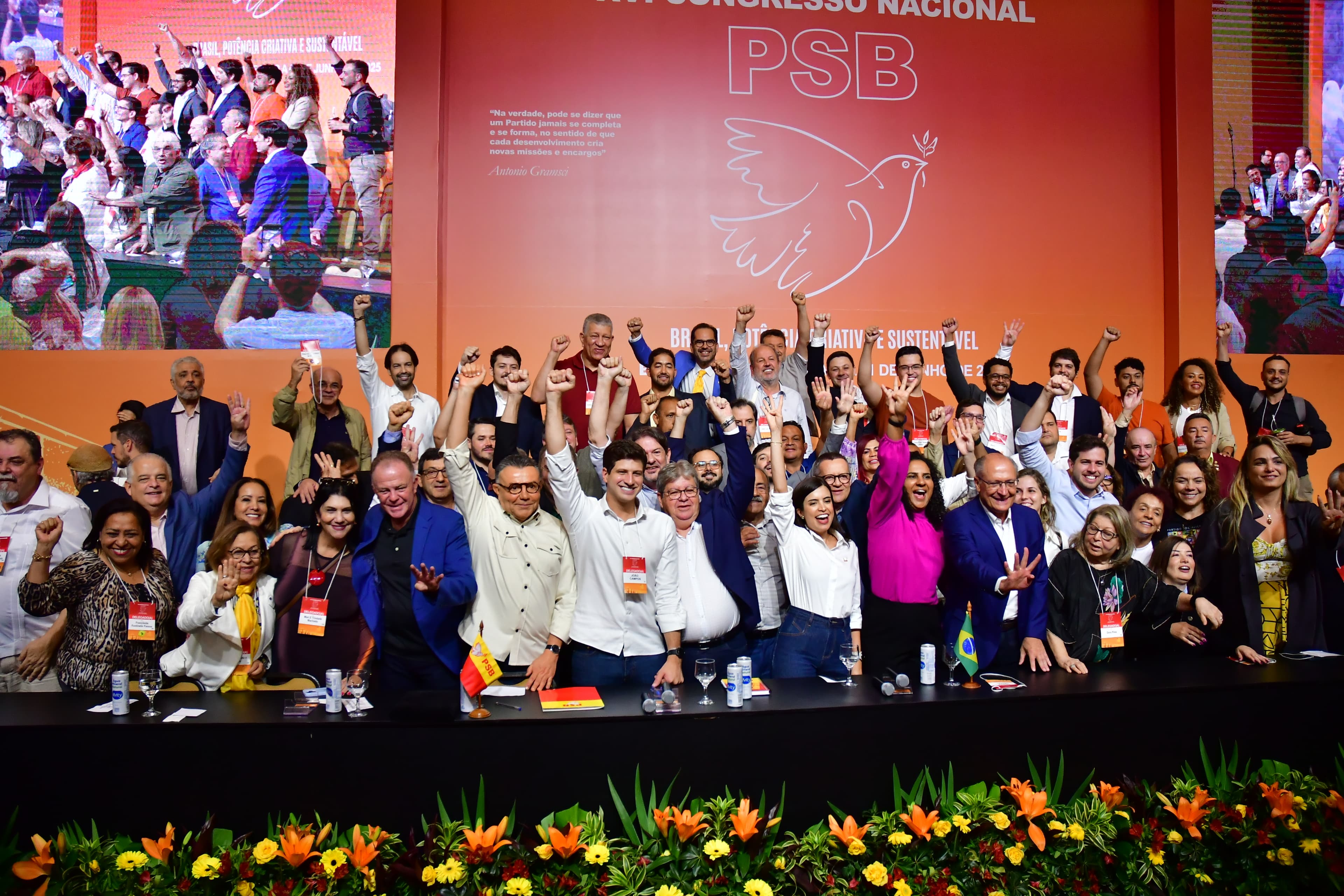 Encerramento do XVI Congresso Nacional do PSB