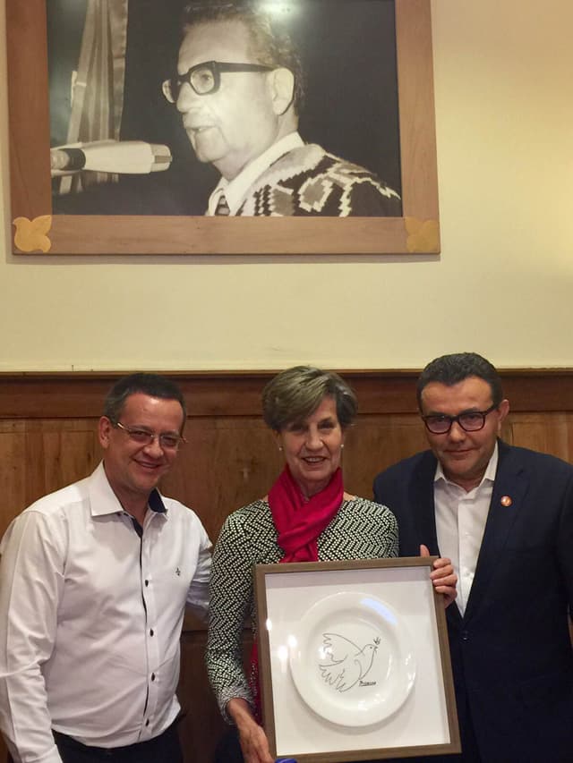 Encontro de dirigentes da CSL no Chile (2015)