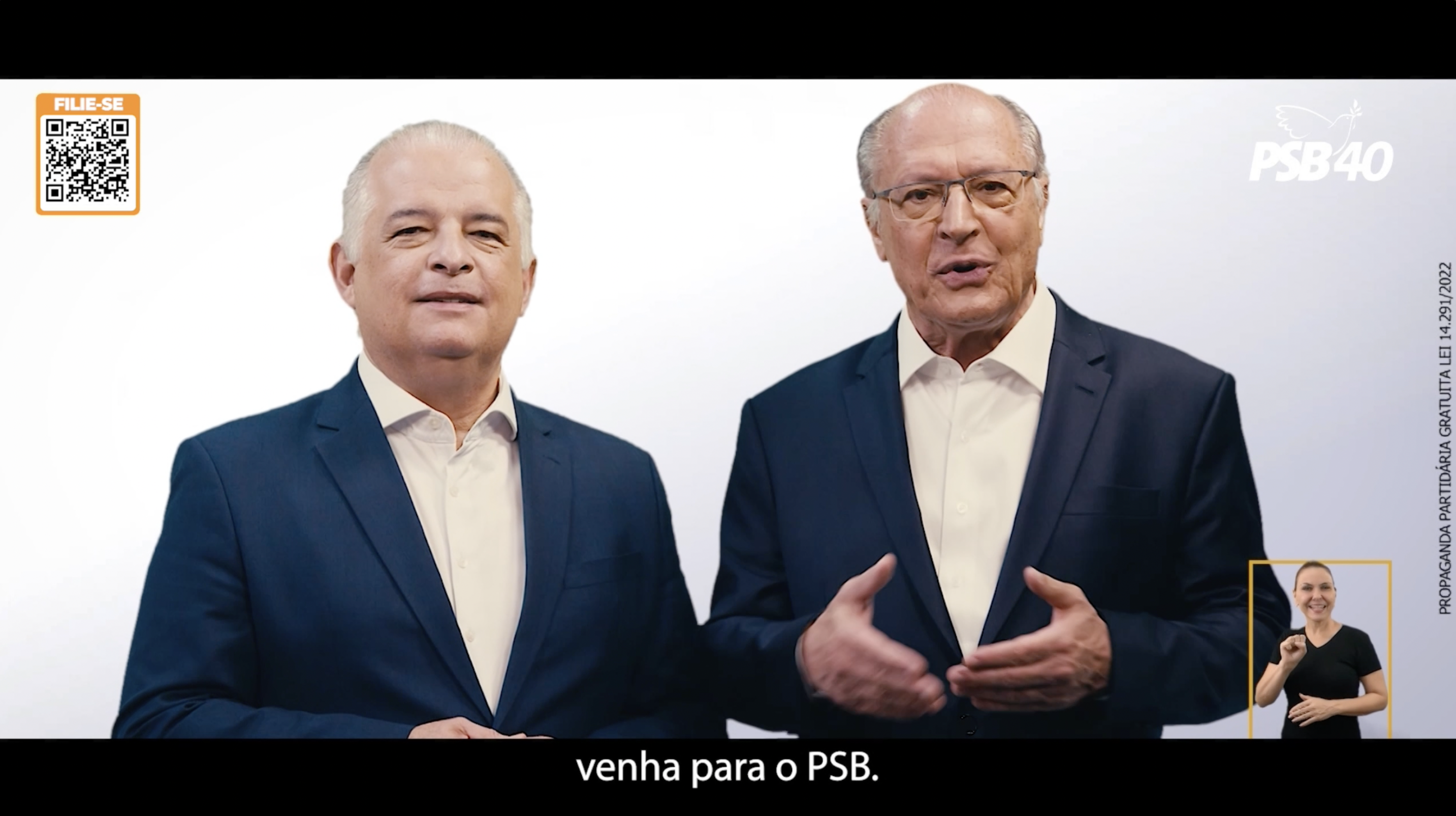 Programas PSB 2024 - Márcio e Geraldo - Inserção Partidária PSB