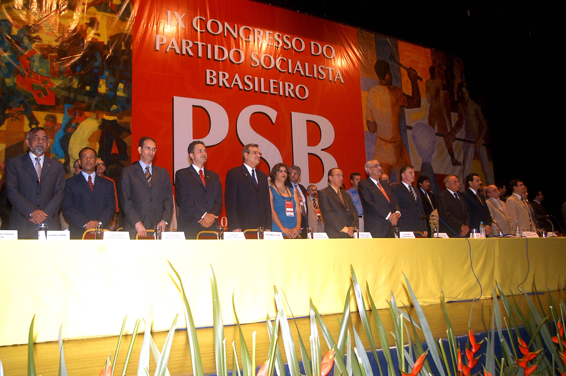 IX Congresso Nacional do PSB - Mesa do IX Congresso