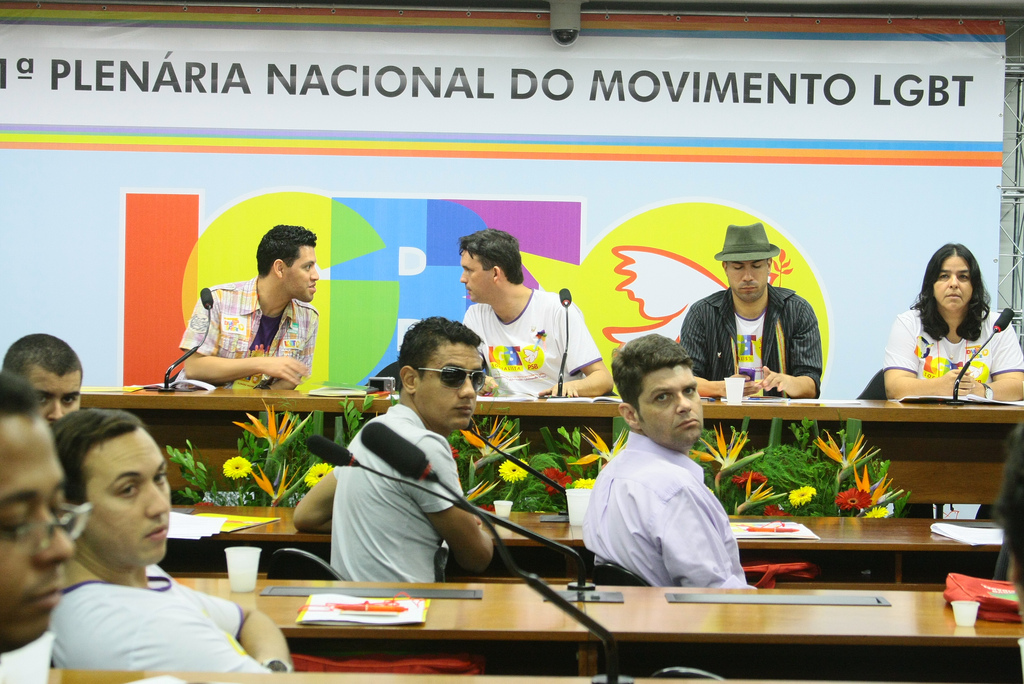 XII Congresso Nacional do PSB - Mesa e plenária do Congresso LGBT.